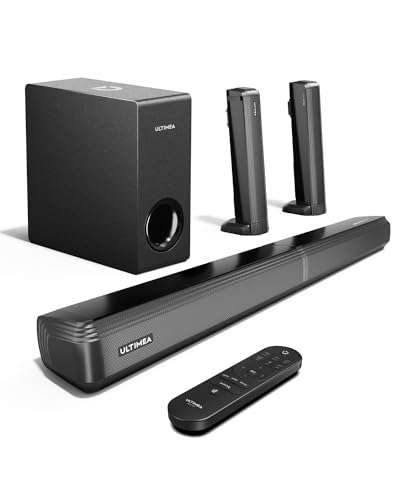 Soundbar ULTIMEA Apollo S60 (4.1 - 280 W) ULTIMEA - Alto-falantes - 4.1 canais, 280W, soundbar