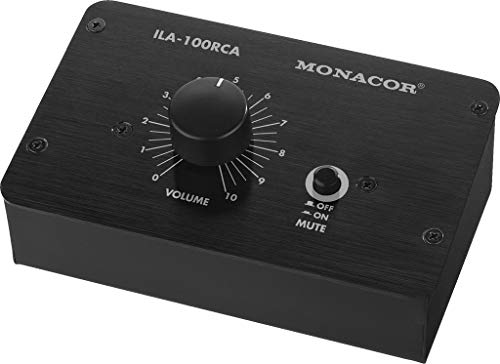 Amplificador de Áudio MONACOR Ila 100 RCA MONACOR - Componentes de áudio - amplificador, áudio, monacor, ila 100 rca