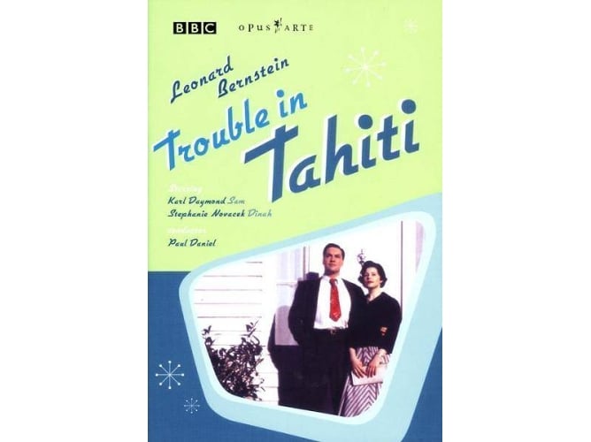 DVD-Video Album Daniel/Daymond/Novacek/+ - Trouble In Tahiti (1CD) Opus Arte - Dvds de filmes e programas de televisão - dvd, vídeo, álbum, trouble in tahiti
