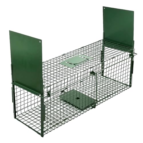Gaiola para Animais Selvagens QIANRUIDA 80X26X26Cm QianRuiDa (dalian) Imp.& Exp. Co., Ltd - Controle de pragas - 80x26x26 cm, plástico, preto, vermelho, branco