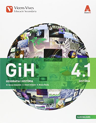 Livro Gih 4 Baleares Aula 3D de Various (Espanhol) Editorial Vicens Vives - Livros - livro, gih, baleares, aula 3d
