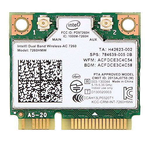 Placa de Rede INTEL Dual Band Wireless-AC 8260 Intel - Placas e adaptadores de rede - dual-band, wireless-ac, pci-e, intel