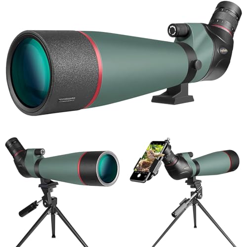 Telescópio Joydate HD com Tripé e Smartphone Adapter 20-60X80mm JoyDate - Telescópios terrestres - telescópio, joydate hd, tripé, smartphone adapter, caca, observação