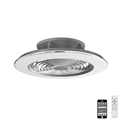 Ventoinha de Teto MANTRA Alisio (Prateado - 60 W - Diâmetro 63 cm) Mantra - Ventiladores de teto - prateado, 60 W, diâmetro 63 cm