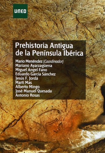 Livro Prehistoria Antigua De La Peninsul Iberica de Jose M. Pijolet (Espanhol) UNED - Livros - livro, prehistória, antiga, península ibérica