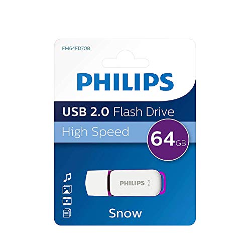 Pen USB PHILIPS FM64FD70B/00 (64 GB - USB 2.0) Philips - Pen drives usb - 64 gb, usb 2.0, Type-A