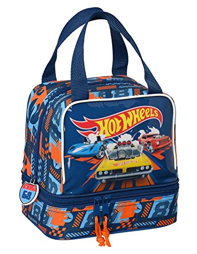 Hot Wheels Speed Club Portamonedas (Idade Mínima Recomendada: 3 anos) safta - Lancheiras e sacos - portamonedas, 3 anos, plástico rígido, fácil de limpar