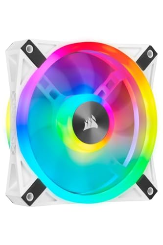 Corsair ICUE QL140 Pasta de computador Ventoinha 14 cm Branco Corsair - Peças de refrigeração de sistema de computador - ventoinha, 14 cm, branco