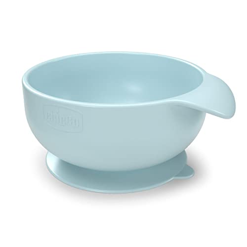 Tigela de Silicone com Ventosa - A Partir Dos 6 Meses - Cor: Verde - Água Chicco - Tigelas - silicone, ventosa, 6 meses, lavável