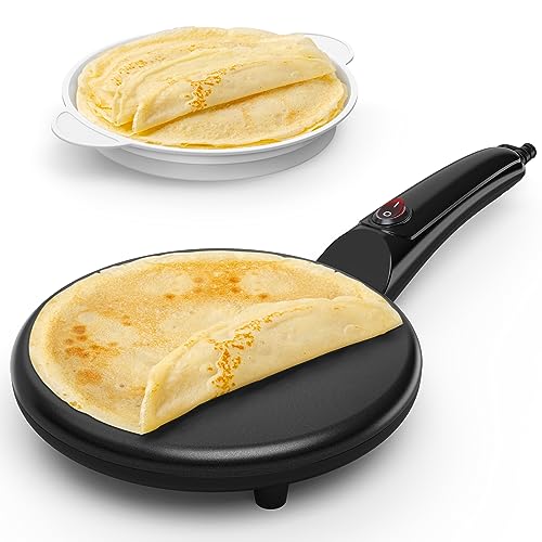 Máquina de Crepes SNAILAR (800 W - 1-2 crepes) SNAILAR INC - Torradeiras e grelhadores - 800 w, 1-2 crepes