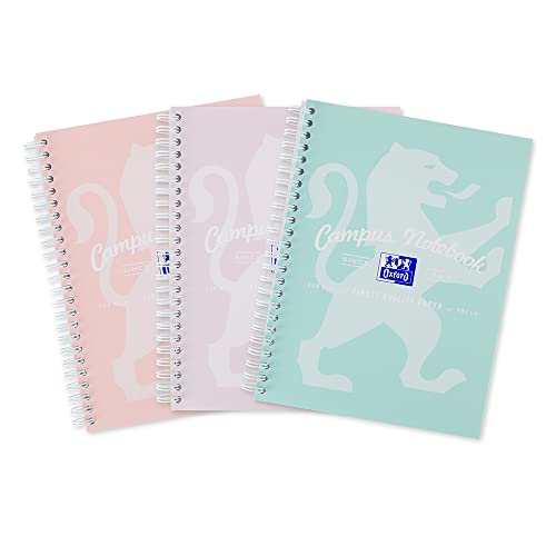 Caderno OXFORD Campus (A5 - 21x15cm - Multicor) Hamelin Brands - Cadernos e bloco de notas - A5, 21x15cm, multicor, maleável