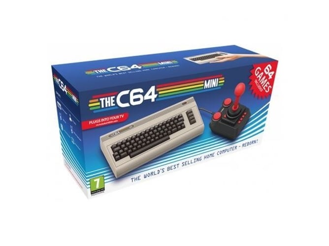 Consola Portátil DEEP SILVER GAMES C64 (Preto) GALIANO - Consolas de videojogos - portátil, deep silver games, c64, preto, jogos clássicos, commodore 64