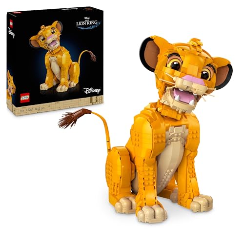 LEGO Disney El rey león: Simba joven (Idade Mínima: 18) LEGO - Blocos de encaixe - lego, disney, el rey leon, simba jovem