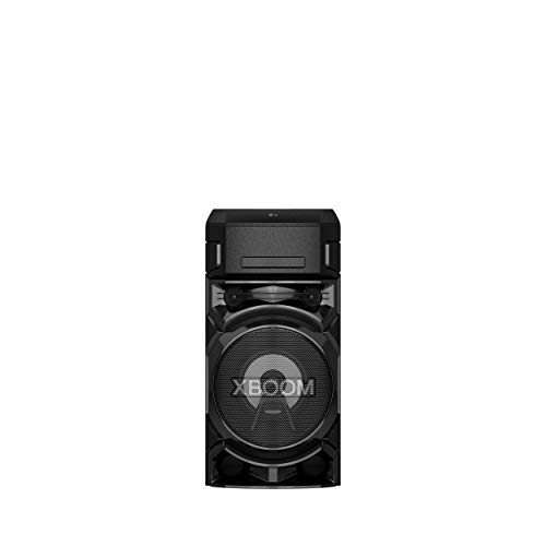 Coluna LG XBoom ON5 Deuxllk Tower Preto (500 W - Bluetooth) LG - Alto-falantes - 500 W, bluetooth, tambor duplo, preto