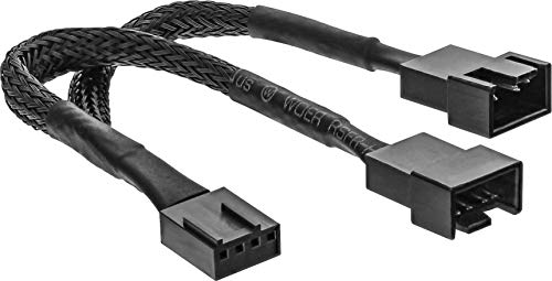 Cabo de Alimentação INLINE (Molex - 30 cm - Preto) InLine - Cabos de sistema e alimentação - molex, 30 cm, preto