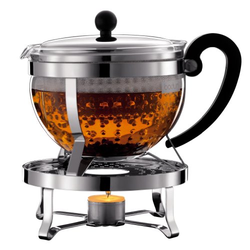 Chaleira BODUM Chambord Set (0.5 L - Aço Inoxidável) Bodum - Cafeteiras e bules de chá - 0.5 L, aço inoxidável