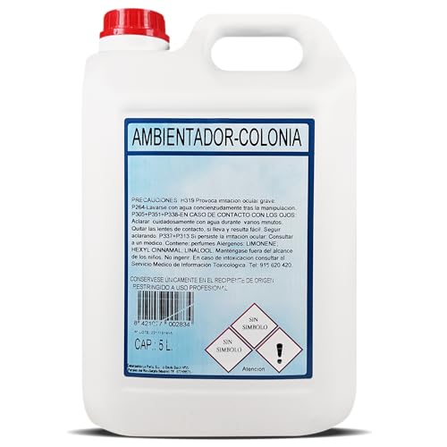Colónia em líquido 5L | Ambiente, empresas, negócios LUCCY - Desinfetantes domésticos - 5l, unisex, óleo essencial