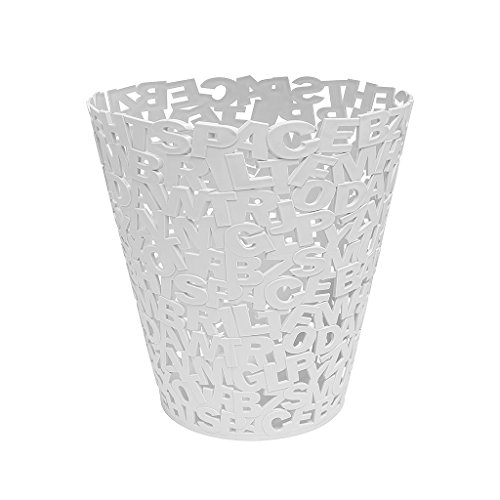Caixote do Lixo BALVI 30 cm (Branco - Plástico) Balvi - Lixeiras e cestos de lixo - 30 cm, branco, plástico