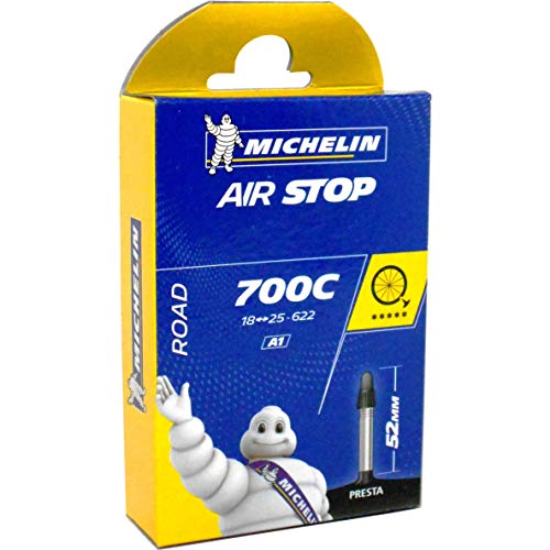Pneu de Bicicleta MICHELIN Airstop (Tubular - 700c) MICHELIN - Pneus automotivos - tubular, 700c, elastano, preto