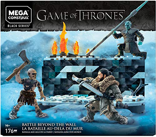 Jogo de construção MEGA CONSTRUX Game Of Thrones MEGA CONSTRUX - Brinquedos - batalha, jon snow, rei da noite, ponte