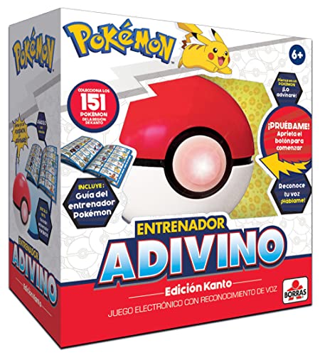 Jogo de cartas BORRAS Entrenador Adivinador POKEMON Educa Borrás - Brinquedos - 55 cartas, aventura, pokemon, estratégia