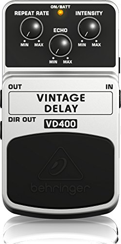Pedaleira BEHRENGER VD400 (1 Entrada - 2 Saídas) Behringer - Processadores de efeitos - delay, eco, bateria, led