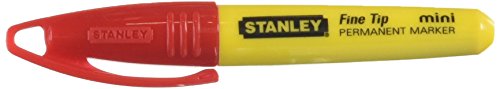 Marcador Permanente STANLEY 1-47-329 (Multicor - Ponta de 0.5 mm) STANLEY - Marcadores e marcadores de texto - ponta 0.5 mm, resistente à água, resistente ao borracho
