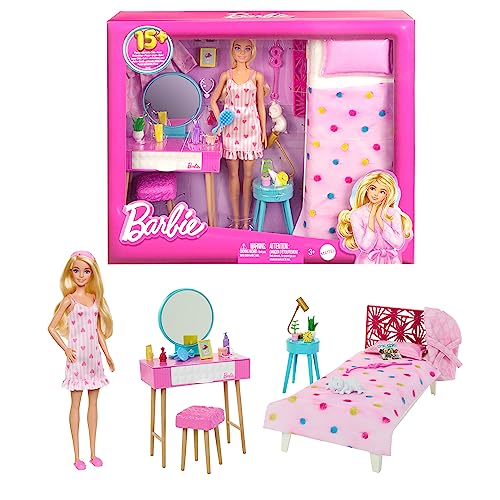 Boneca Barbie Dreamhouse (Idade Mínima Recomendada: 3 anos) 
Marca:
Barbie
 - Conjuntos de brinquedos - boneca, barbie, dreamhouse