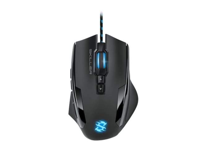 Rato SHARKOON Skiller SGM1 (Ótico - 10800 dpi - Preto) Sharkoon - Ratos e trackballs - óptico, 10800 dpi, preto