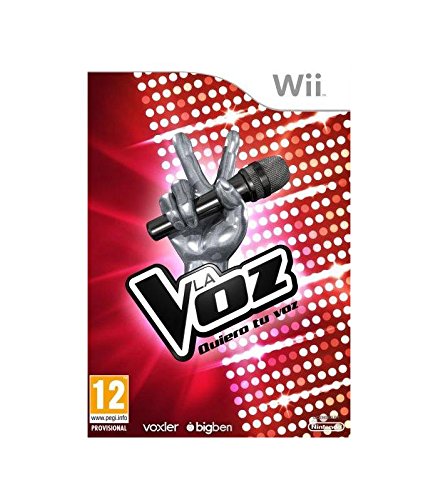 DVD La Voz: Quiero Tu Voz (Edição em Espanhol) Nintendo - Software de jogos de vídeo - dvd, la voz, espanhol