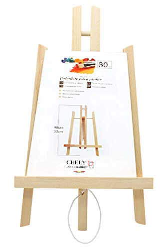 Suporte para Quadros CHELY INTERMARKET Caballete (Branco - 30x40cm) Chely Intermarket - Cavaletes - quadro, branco, 30x40cm