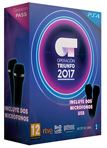 Microfone para Consola de Jogos OPERACIÓN TRIUNFO 2017 (PS4) Badland Games Publishing Spain - Software de jogos de vídeo - ps4, operación triunfo 2017, jogos