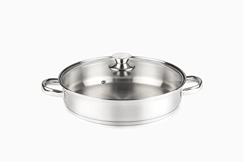 Caçarola BAUMA 26Cm (Diâmetro) Aço Inoxidável VIER - Panelas de molho - 26 cm, aço inoxidável