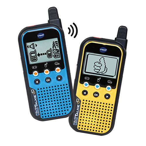Walkie-Talkies VTECH KidiTalkie 6 em 1 VTech - Rádios bidirecionais - comunicação, envio de imagens, efeitos de voz, modo 2 jogadores