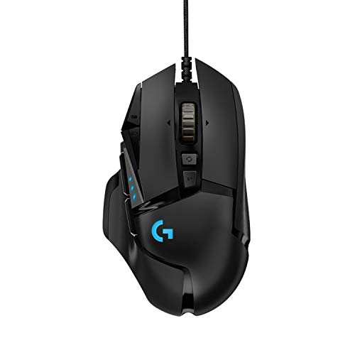 Rato LOGITECH G502 Hero (Ótico - 16000 dpi - Preto) Logitech - Ratos e trackballs - óptico, 16000 dpi, preto