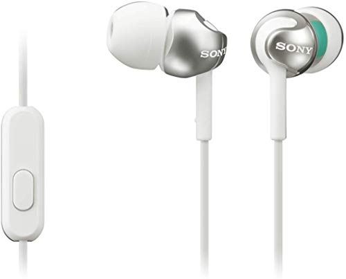 Auriculares com Fio SONY MDR-EX110AP (In Ear - Microfone) Sony - Fones de ouvido e headsets - in ear, microfone, frequência 8-22000 Hz