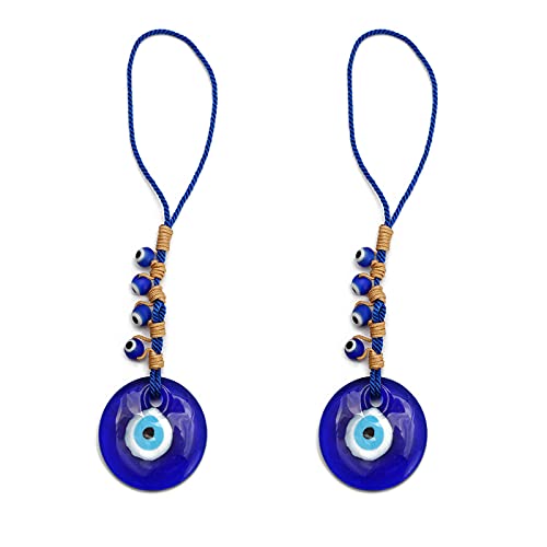 Conjunto de 2 Pares de Pulseiras MIKQKY Azul Mikqky - Pingentes - pulseiras, conjunto, azul