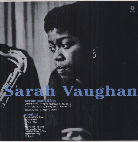 Sarah Vaughan - With Clifford Brown (LP) (Remastered) (180G) (Limited Edition) Vaughan, Sarah - Música e gravações de som - sarah vaughan, clifford brown, LP, remastered, 180g, limited edition