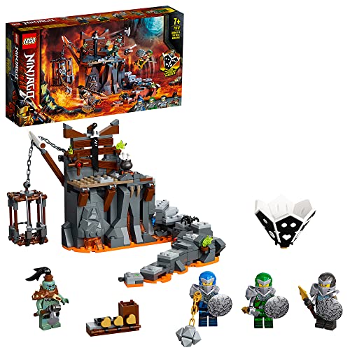 LEGO Ninjago - Viagem às Masmorras das Caveiras - 71717 (Idade Mínima: 8) LEGO - Blocos de encaixe - ninja, prisão, espada secreta, fuga