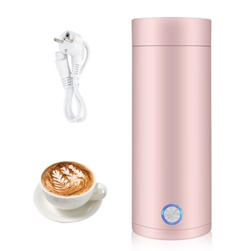 Mikizuu Chaleira Elétrica 0.5 L 2200 W Preto Rosa mizikuu - Eletrodomésticos de cozinha - 0.5 L, 2200 W, preto rosa, plug-in