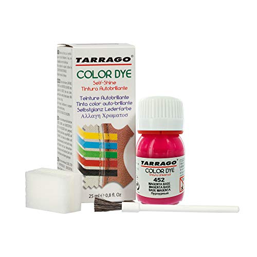 Tinta para Sapatos e Bolsas de Couro e Tecido com Espátula e Pincel Tarrago - Tinta, tinta de arte e esmalte - sapatos, bolsas, couro, tecido