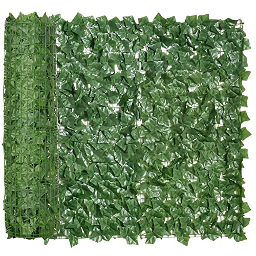 Cobertura Artificial em Rolos Outsunny | 3 x 1 m - Castanho Outsunny - Casa e jardim - cobertura artificial, rolos, castanho, 3 x 1m