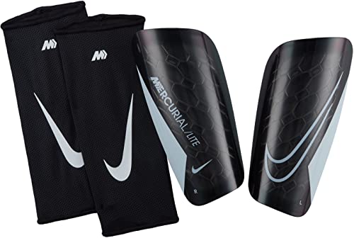 Tornozelo Nike Nk Merc Lite-Fa22 Preto para Futebol (EU 42) Nike - Caneleiras de futebol - futebol, poliuretano, preto, eu 42