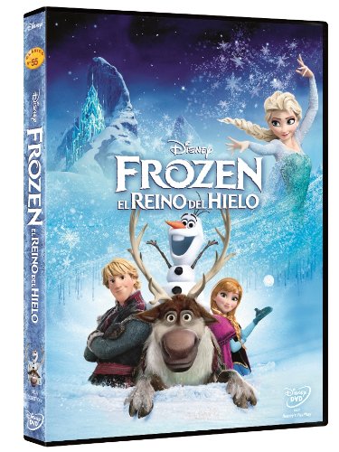 DVD Frozen - El Reino Del Hielo (Edição em Espanhol) Estévez Seven - Dvds e vídeos - dvd, frozen, edição em espanhol, anna, Kristoff, Sven