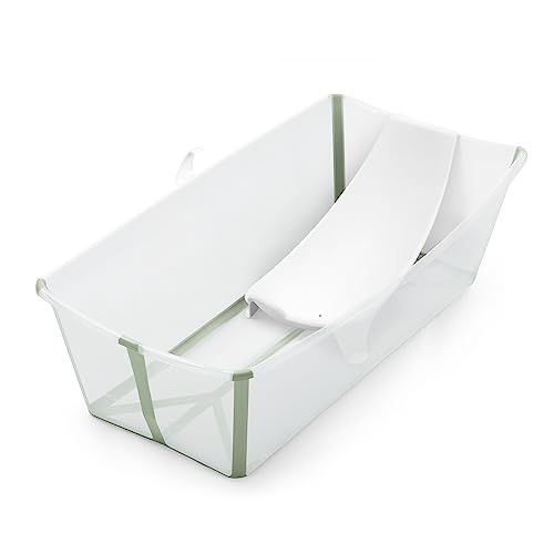 Banheira STOKKE Flexi Bath (Verde - Alumínio) Stokke - Banheiras para bebês e assentos de banho - alumínio, ajustável, plástico resistente à água