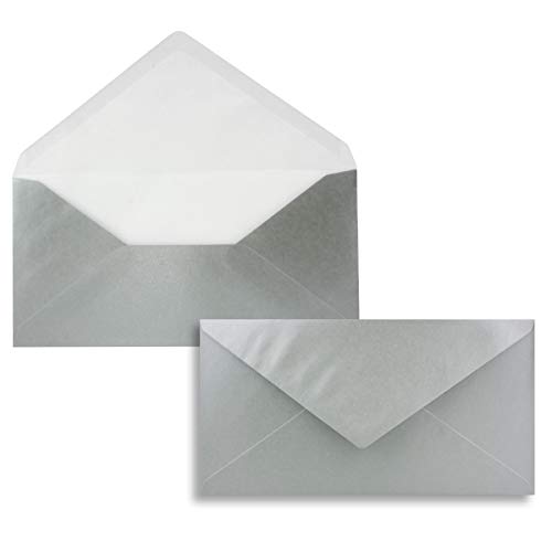 Sobres FARBENFROH (11x22cm - Polipropileno - Branco) FarbenFroh by GUSTAV NEUSER - Suprimentos de envio - polipropileno, branco, 11x22cm