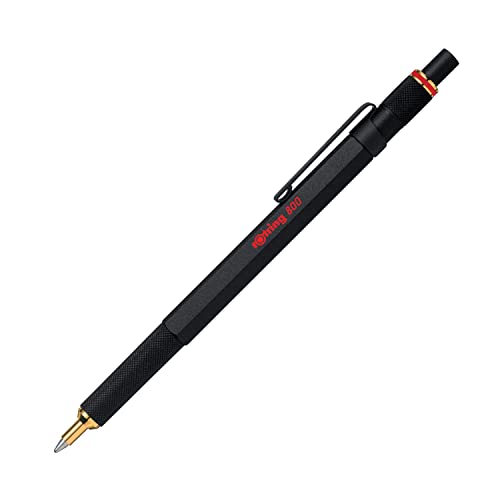 Esferográfica ROTHRING 800 (Preto - Tinta Permanente) Rotring - Canetas - tinta permanente, preto, roteiro