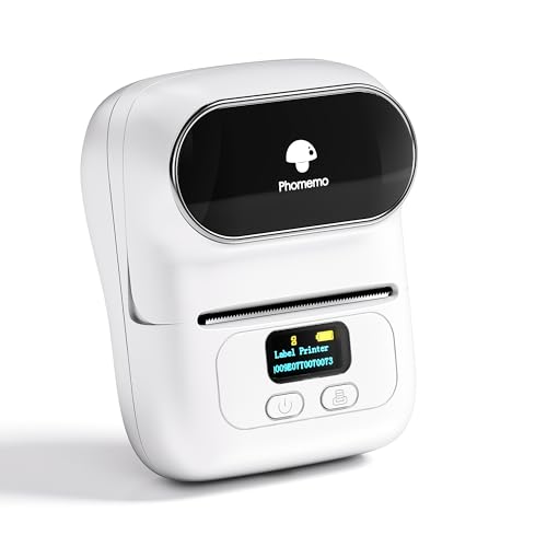 Impressora de Etiquetas PHOMEMO M110 Branco Phomemo - Rotuladoras - etiquetas, branco