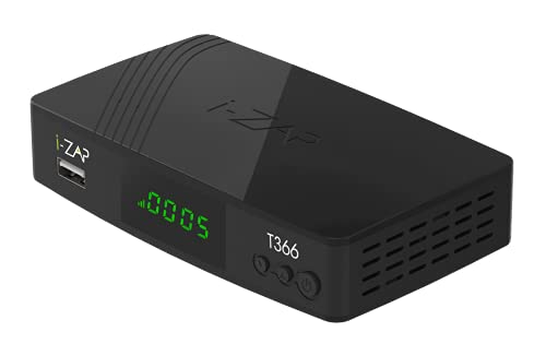Descodificador de TV CABLE HD I-ZAP T366 (Preto) I-ZAP - Áudio - hd, tv cable, preto