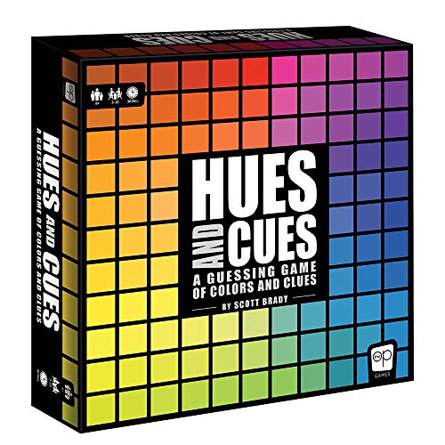 Jogo de Tabuleiro HASBRO GAMING Hues and Cues (Idade Mínima Recomendada: 8 anos) USAopoly - Jogos de tabuleiro - jogo de tabuleiro, conexões, cores, palavras, desafio